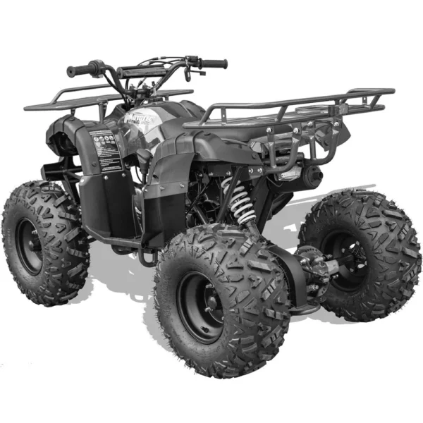 Mototec Bull 125cc 4-stroke Kids Gas Atv Black For Sale - Image 4