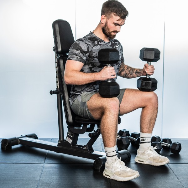 Taurus Elite Adjustable Flat/Incline Weight Bench - Image 3