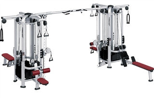Life Fitness Signature Series Mj8 8 Stack Jungle Gym For Sale