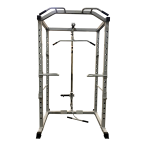 New Pro Power Cage with Rack, Pull Up Bar, J-Hooks and Dip Bars For Sale